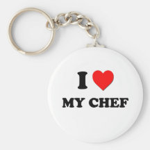 I love My Chef Key Chains