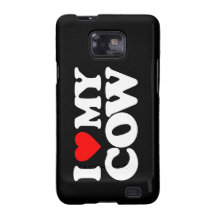 I LOVE MY COW SAMSUNG GALAXY SII COVER