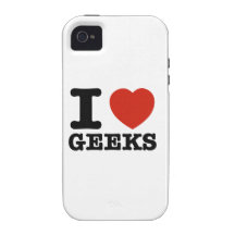 I love my geeks iPhone 4/4S cover