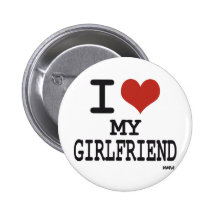 I love my girlfriend pin
