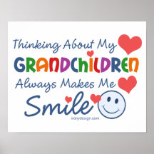 I Love My Grandchildren Posters