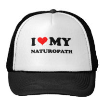 I Love My Naturopath Mesh Hats