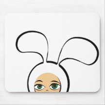 I love my New Bunny Suit! Mouse Pads