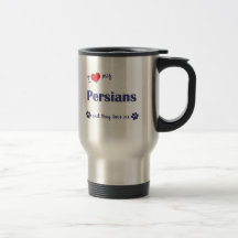 I Love My Persians (Multiple Cats) Mugs