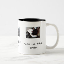 I love My Pitbull Terrier Mug