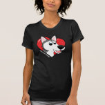 I Love my Siberian Husky Dark T Shirt