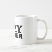 I Love My Soldier Mugs