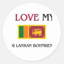 I Love My Sri Lankan Boyfriend Stickers