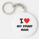 I love My Stunt Man Key Chain
