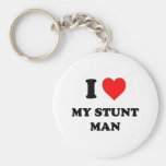 I love My Stunt Man Key Chain