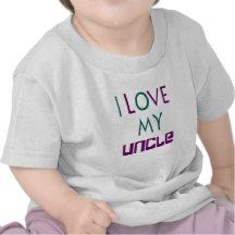 I love My Uncle Toddler Tee