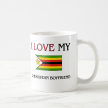 I Love My Zimbabwean Boyfriend Mugs