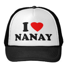 I Love Nanay Mesh Hat