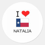 I Love Natalia Texas Sticker
