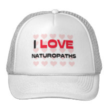 I LOVE NATUROPATHS MESH HAT