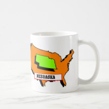 I Love Nebraska Mugs