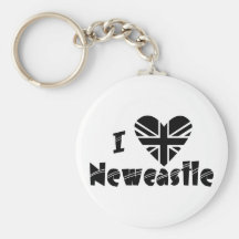 I love Newcastle Keychains