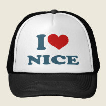 I Love Nice hats