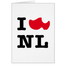 I love NL Greeting Card