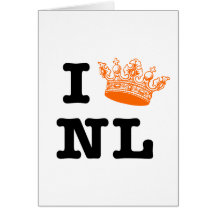 I love NL I crown NL Cards