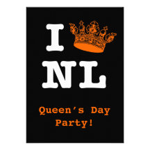 I love NL I crown NL Personalized Invite