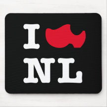 I love NL, I love Holland Mouse Pads