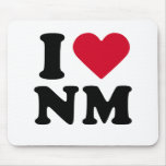 I LOVE NM MOUSEPAD