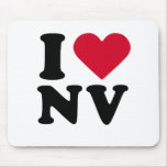 I LOVE NV MOUSE PAD