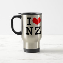 I Love NZ Coffee Mug