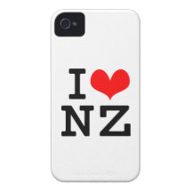 I Love NZ iPhone 4 Covers