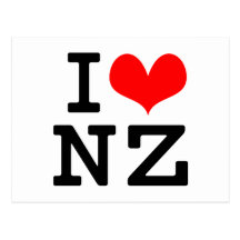 I Love NZ Postcard