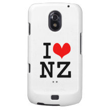 I Love NZ Samsung Galaxy Nexus Cover