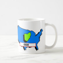 I Love Ohio Mugs