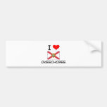 I Love OKEECHOBEE Florida Bumper Sticker