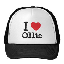 I love Ollie heart T-Shirt Hat