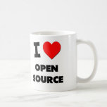 I Love Open Source Coffee Mugs