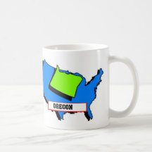 I Love Oregon Mug
