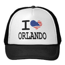 I love Orlando Hats