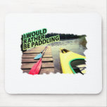 I Love Paddling Design 2 Mousepads