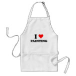 I Love Painting Apron