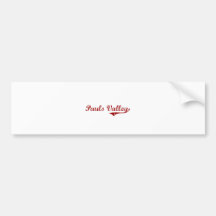 I Love Pauls Valley Oklahoma Bumper Stickers