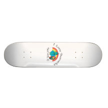 I love peacocks deal with it skate board deck
