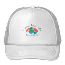 I love peacocks deal with it trucker hat