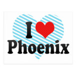 I Love Phoenix Post Cards