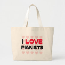 I LOVE PIANISTS BAGS