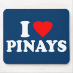 I Love Pinays Mouse Pad