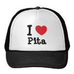 I love Pita heart T-Shirt Trucker Hats