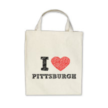 I-Love-Pittsburgh Canvas Bag