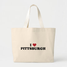 I Love Pittsburgh Pennsylvania Bag