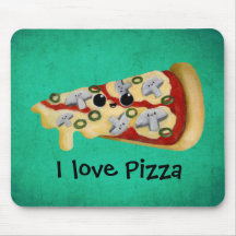 I love Pizza Mouse Pad
